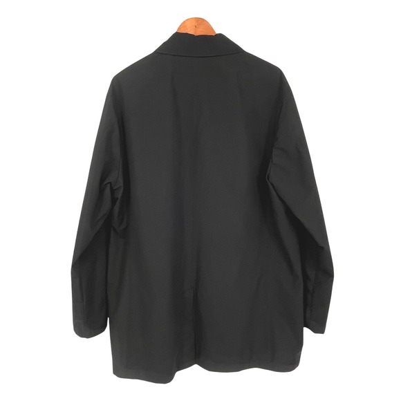 Cole Haan Mens Black Full Zip Rain Jacket Coat XL Lightweight Casual Outerwear - Picture 11 of 16